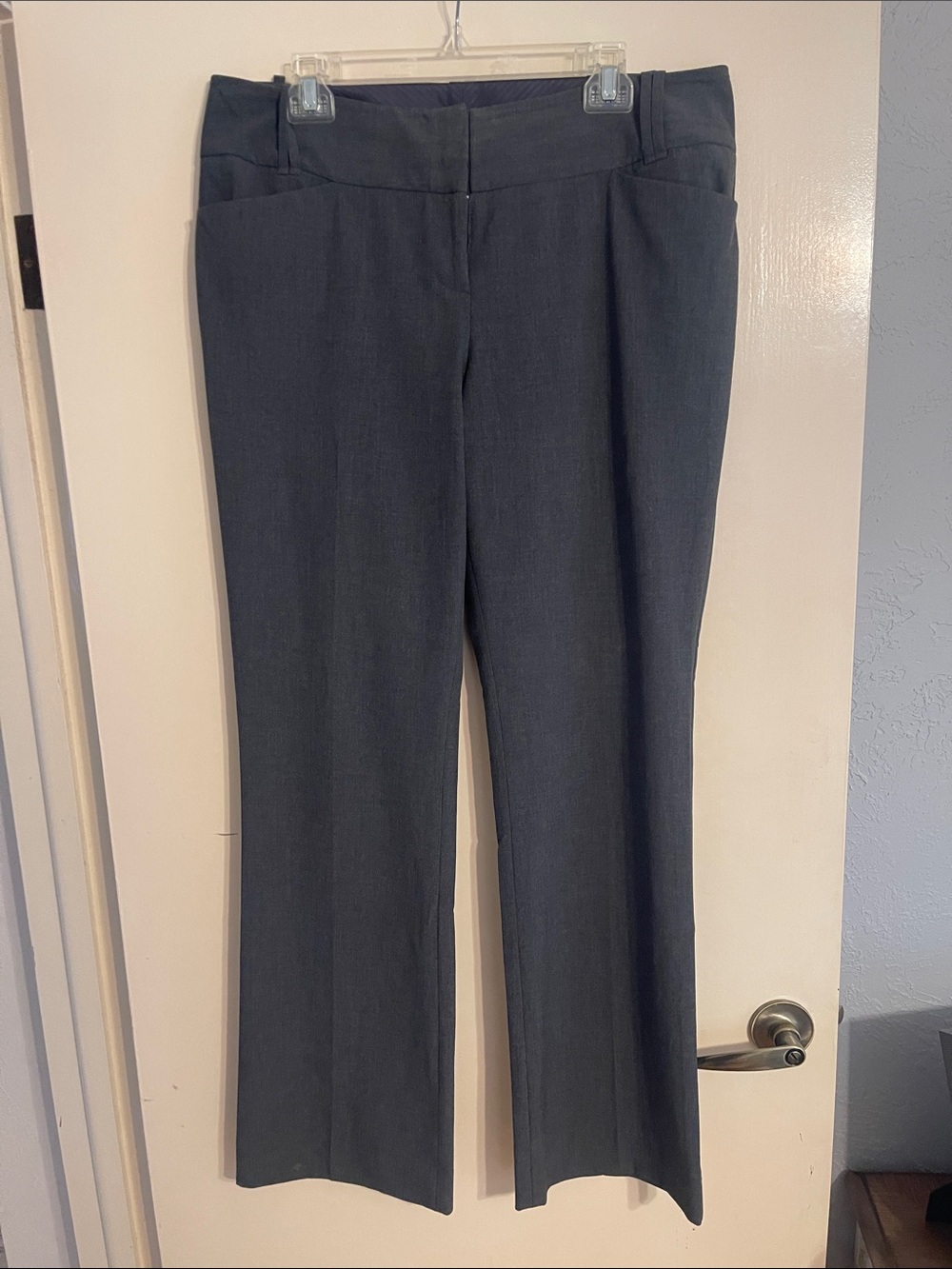 The Limited Women's Charcoal Boot Cut Dress Pants